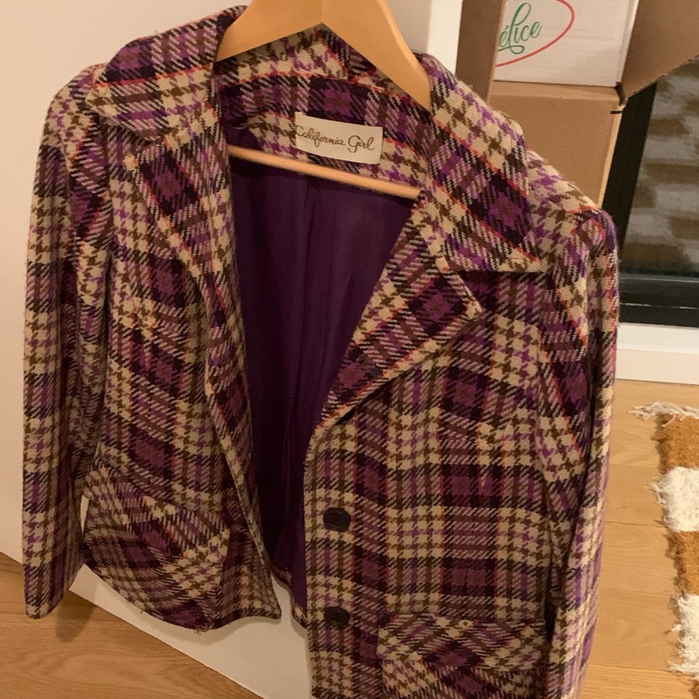Vintage Wool Blazer size XS